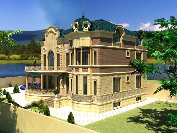 286 kv m 3 mərtəbəli yaşayış evi