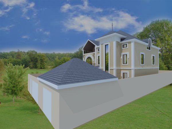 288 kv m 3 mərtəbəli yaşayış evi