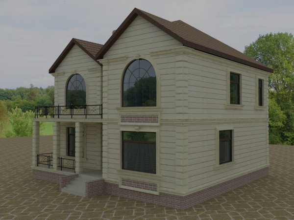 240 kv m mansard tipli yaşayış evi