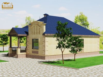 140 kv m 1 mərtəbəli yaşayış evi