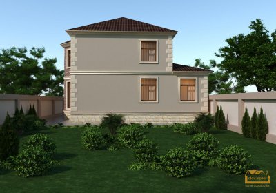 320 kv m 2 mərtəbəli yaşayış evi