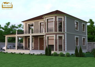 338 kv m 2 mərtəbəli yaşayış evi