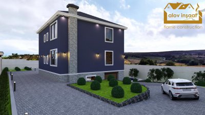 460 kv m 3 mərtəbəli yaşayış