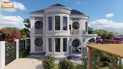360 m2 2 mərtəbəli yaşayış evi