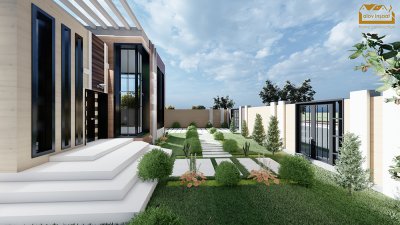 192 m2 1 mərtəbəli yaşayış evi