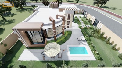192 m2 1 mərtəbəli yaşayış evi
