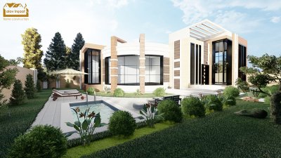 192 m2 1 mərtəbəli yaşayış evi