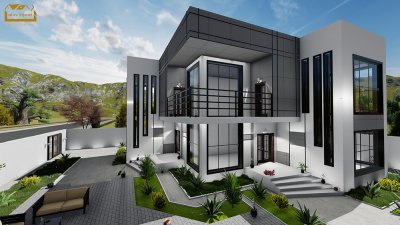 324 m2 2 mərtəbəli yaşayış evi
