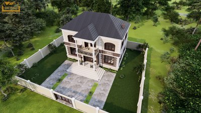 248 m2 2 mərtəbəli yaşayış evi