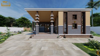 195 m2 1 mərtəbəli yaşayış evi