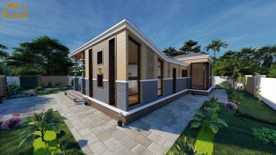 195 m2 1 mərtəbəli yaşayış evi