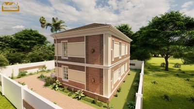 220 m2 2 mərtəbəli yaşayış evi