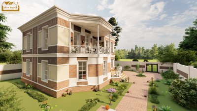 220 m2 2 mərtəbəli yaşayış evi