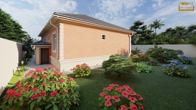 174.5 m2 1 mərtəbəli yaşayış evi