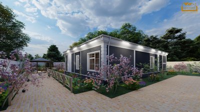 199.8 m2 1 mərtəbəli yaşayış evi