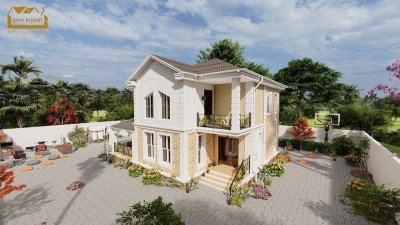 239.8 m2 2 mərtəbəli yaşayış evi