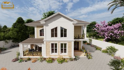 239.8 m2 2 mərtəbəli yaşayış evi
