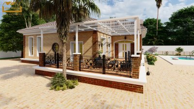 230 m2 1 mərtəbəli yaşayış evi