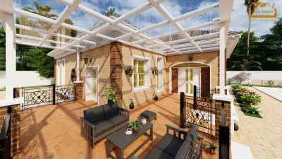 230 m2 1 mərtəbəli yaşayış evi