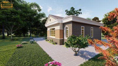 184 m2 1 mərtəbəli yaşayış evi