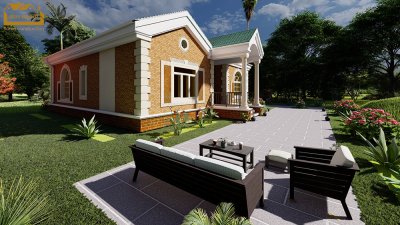 149.4 m2 1 mərtəbəli yaşayış evi