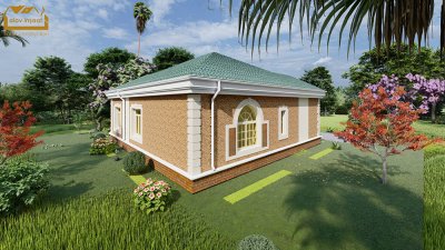 149.4 m2 1 mərtəbəli yaşayış evi