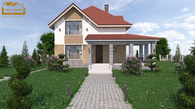 226 m2 mansard tipli yaşayış evi