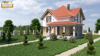226 m2 mansard tipli yaşayış evi