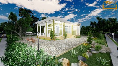 198 m2 1 mərtəbəli yaşayış evi