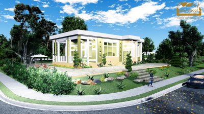 198 m2 1 mərtəbəli yaşayış evi