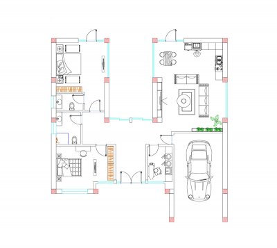 181 m2 1 mərtəbəli yaşayış evi