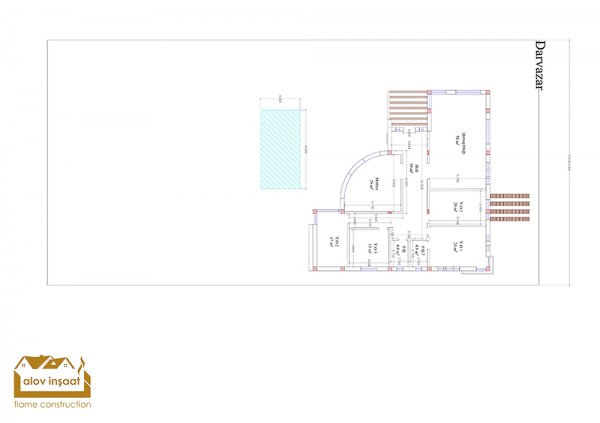 239 m2  1 mərtəbəli yaşayış evi